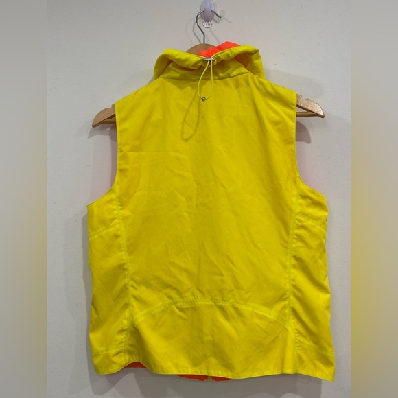 Ralph Lauren Active Reversible Vest Yellow Orange Sleeveless size M - Picture 11 of 13